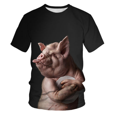 Playera Hombre Estampado 3D Oveja Digital - Image 10