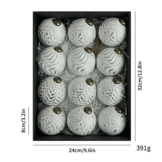 Bolas Navideñas Antiguas 8cm - Ornamentos Decorativos Clásicos - Image 7