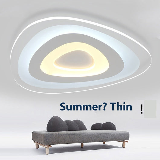 Lámpara de Techo Triangular Moderna para Dormitorio y Sala de Estar - Image 3