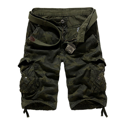 Shorts de Trabajo Holgados con Estampado Camuflaje - Image 7