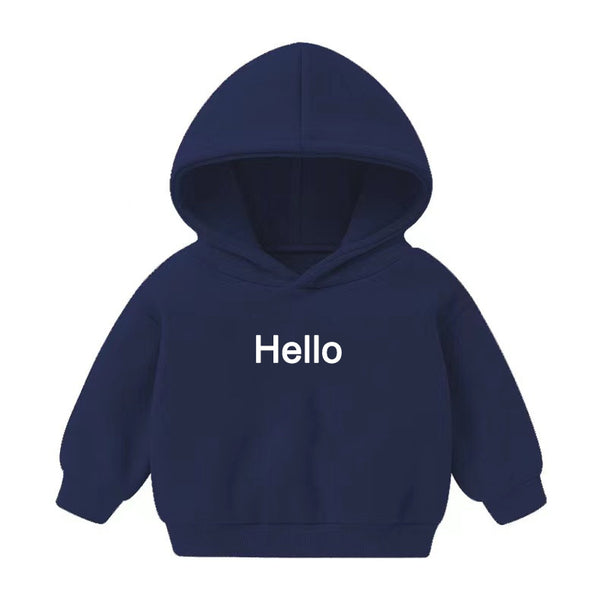 Suéter con Capucha de Cashmere para Niños y Niñas - Abrigo Versátil de Manga Larga