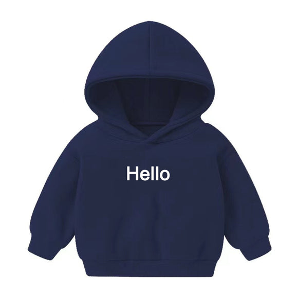 Suéter con Capucha de Cashmere para Niños y Niñas - Abrigo Versátil de Manga Larga