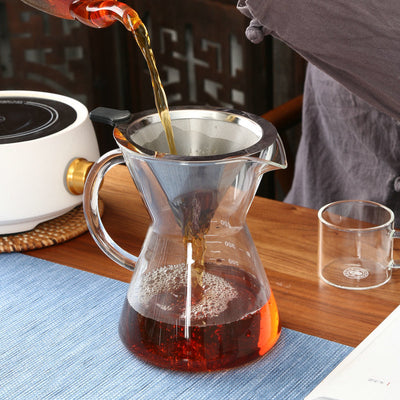 Cafetera de Vidrio Manual 400ml - Método Pour Over - Image 15