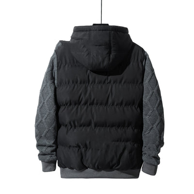 Abrigo Patchwork Moderno para Hombre - Image 4
