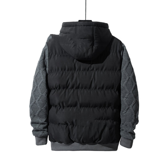 Abrigo Patchwork Moderno para Hombre - Image 4