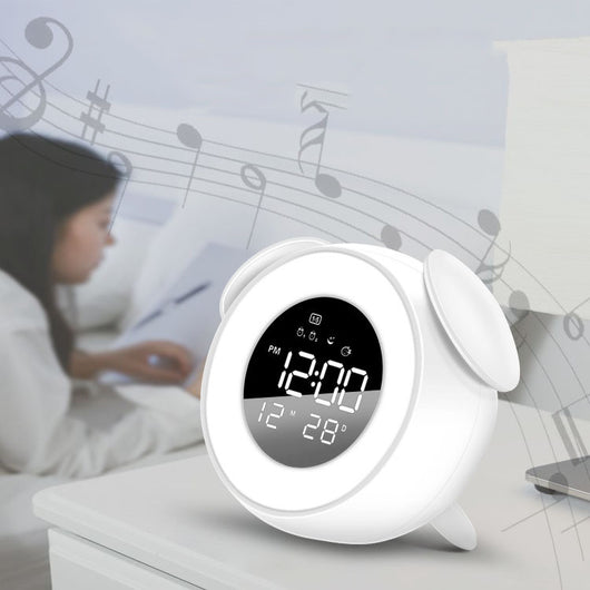 Reloj Despertador LED con Luz Ambiental - Image 9