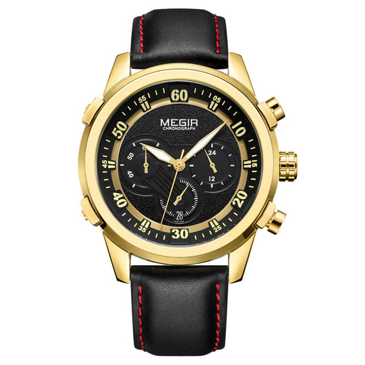 Reloj Cronógrafo Multifunción con Calendario para Hombre