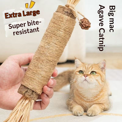 Juguete Mordedor de Rafia con Catnip para Gatos