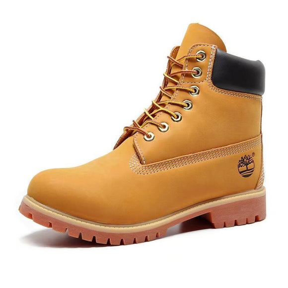 Botas Martin Impermeables Kick Not Bad - Caña Alta Rojo Tierra para Outdoor