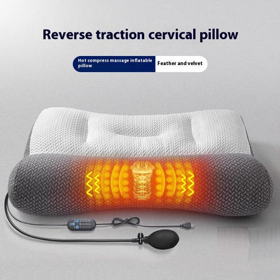 Almohada Cervical de Tracción Invertida para Dormir Profundo - Image 7