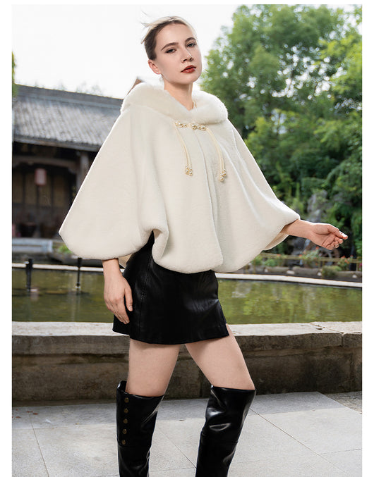 Capa Tejida Plus Size con Pelaje Grueso y Acolchado Térmico - Image 10