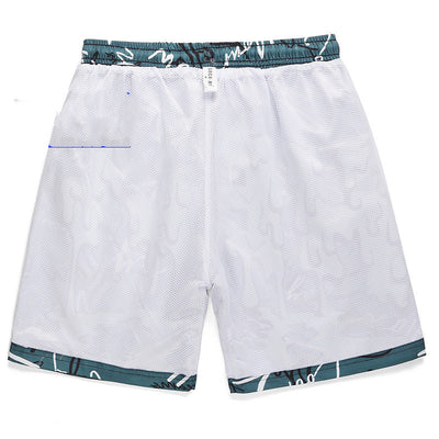 Pantalones Cortos Hip-Hop Hombre Verano Secado Rápido con Estampado - Image 13
