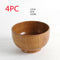 Wooden Bowl 12 Piezas 15 Cm