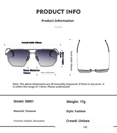 Gafas de Sol Polarizadas Titanio para Conducción - Protección UV Total - Image 7