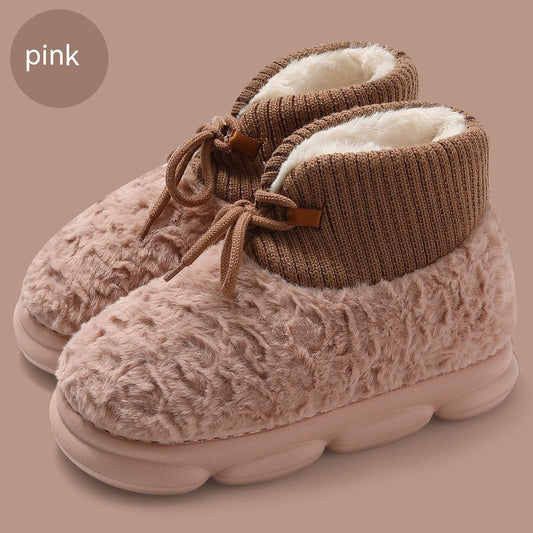 Botas de Invierno Acolchadas con Forro de Algodón - Cómodas y Antideslizantes - Image 2