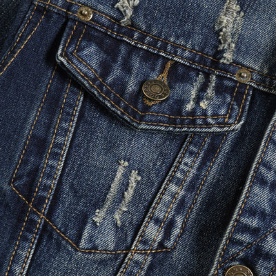 Jeans Slim Fit Rasgados con Bordados para Hombre - Image 15