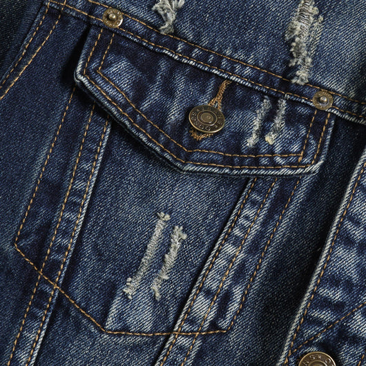 Jeans Slim Fit Rasgados con Bordados para Hombre - Image 15