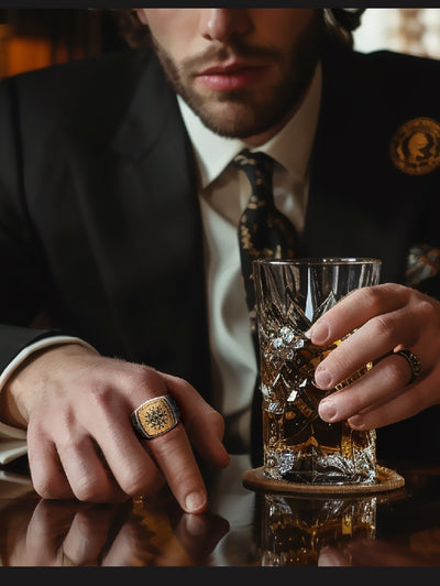 Anillo de Plata Viking con Diseño de Dragón y Espada - Estilo Nórdico para Hombre - Image 13