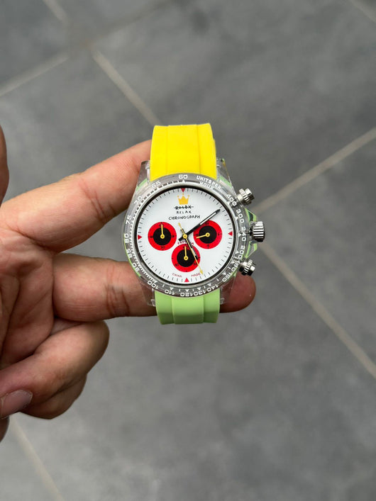 Reloj Cronógrafo Panda Palette Resistente al Agua con Esfera Luminosa - Image 15