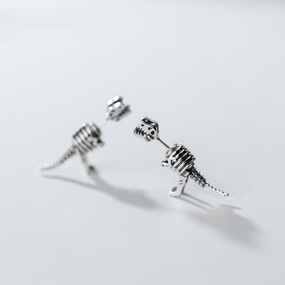 Aretes Dinosaurio Fashion - Joyería Temperamento y Personalidad - Image 4