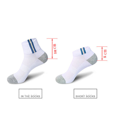 Calcetines de Malla Transpirables para Hombre - Algodón Antiolor Verano - Image 6