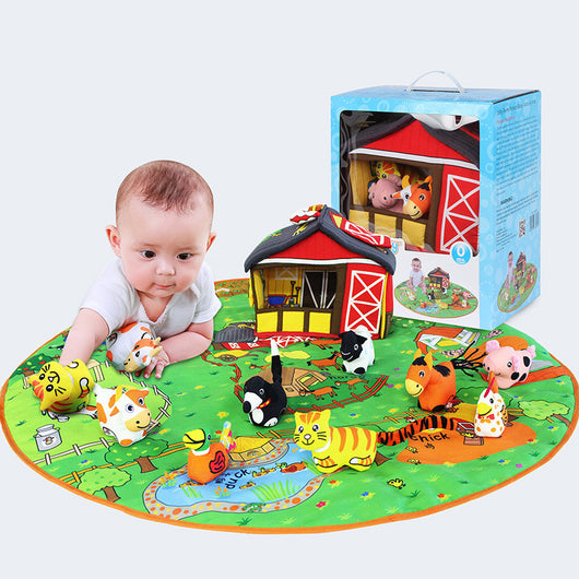 Manta de Juego Educativa con Animales para Bebés - Image 2