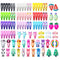 Set de 100 Pasadores Metálicos Antideslizantes para Niñas, Adolescentes y Mujeres