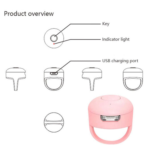 Anillo Control Remoto Bluetooth para Pasar Páginas - Dispositivo Lazy Man - Image 4