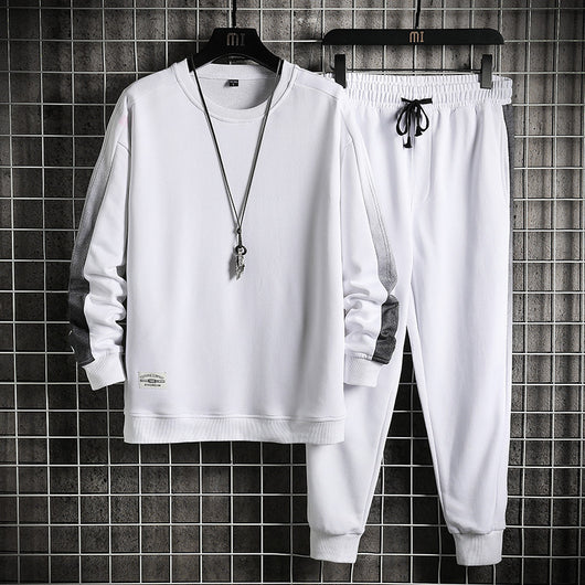 Suéter Casual Estampado Alfabeto Cuello Redondo para Hombre - Image 2