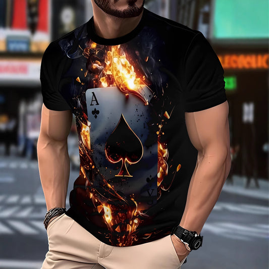 Camisa Casual Minimalista de Manga Corta para Hombre - Verano