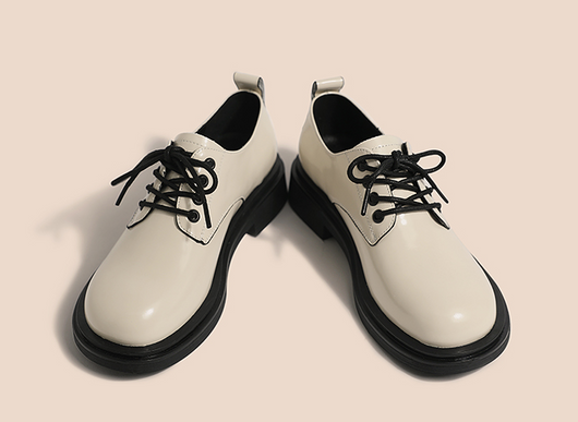 Zapatos de Cuero para Mujer con Cordones y Suela Plana - Versátiles y Cómodos - Image 13