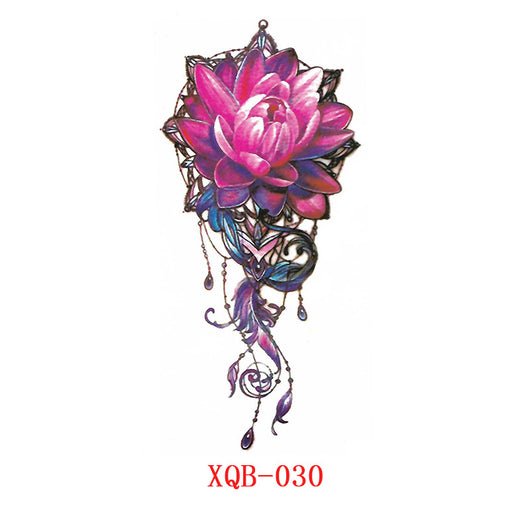 Tatuaje Temporal Floral de Media Manga - Image 31