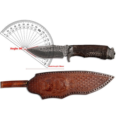 Cuchillo Forjado de Defensa Personal - Acero de Alta Dureza - Image 8