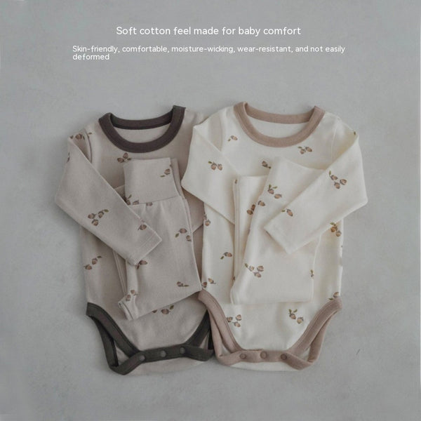 Conjunto de Pijama Infantil Dos Piezas - Romper Cómodo para Niños y Niñas