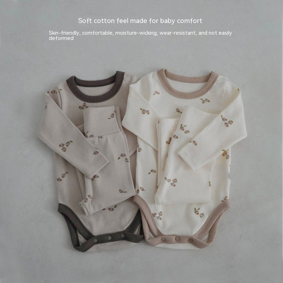 Conjunto de Pijama Infantil Dos Piezas - Romper Cómodo para Niños y Niñas