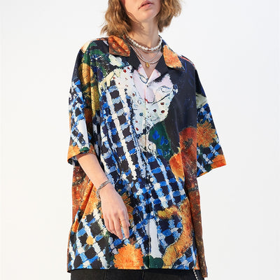 Blusa Casual Suelta de Manga Corta para Mujer - Image 8