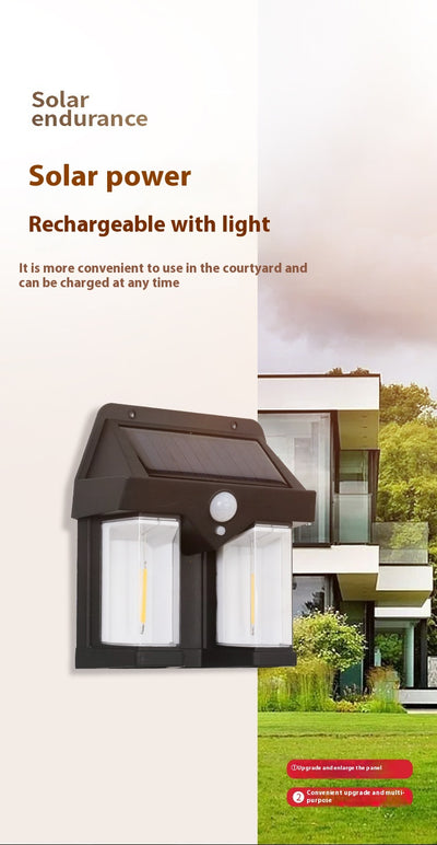 Lámpara Solar de Pared para Jardín - Decoración Exterior con Filamento Tungsteno - Image 12