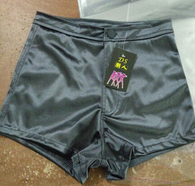 Shorts Retro de Cintura Alta con Bolsa Lateral para Cantantes - Image 3