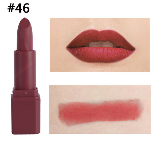 Labial Mate en Tubo Cuadrado - Maquillaje de Larga Duración - Image 8