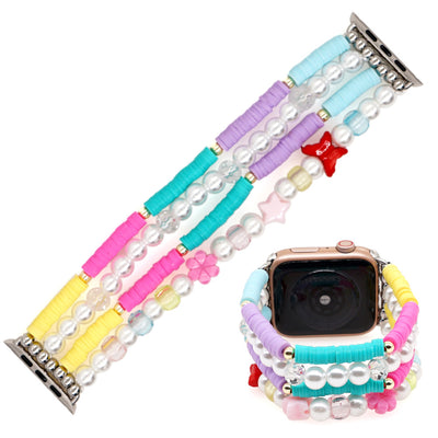 Correa de Reloj con Perlas de Vidrio y Cerámica Suave - Image 7