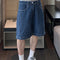 Shorts de Mezclilla Delgada para Hombre - Diseño Moderno y Fresco