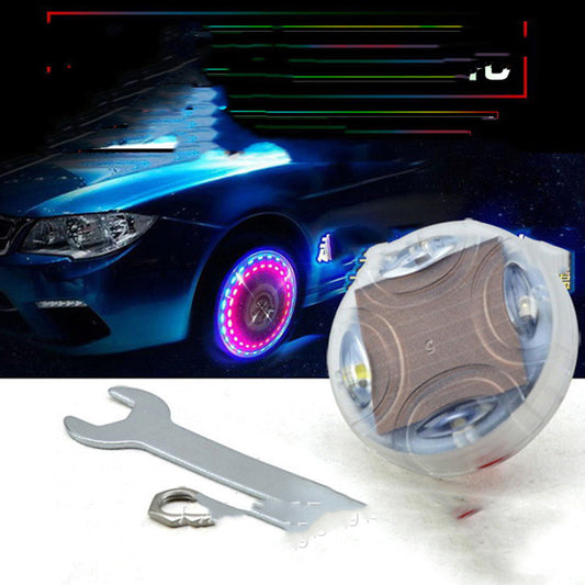 Luz LED Solar para Válvula de Llanta - Auto y Moto - Image 2