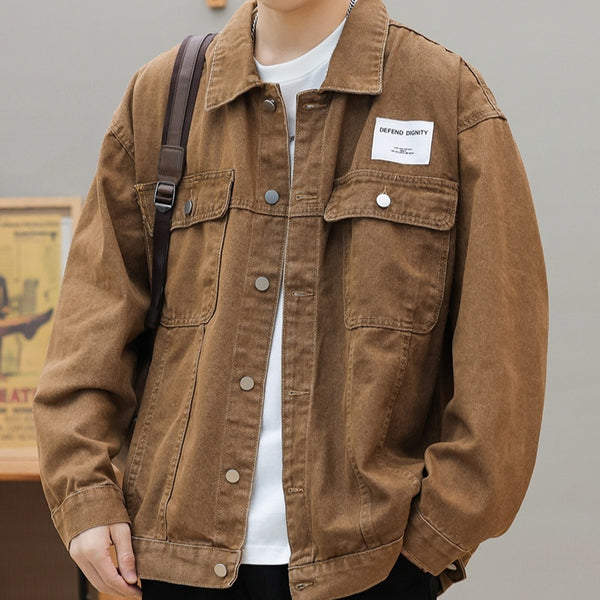 Chaqueta Casual Utility Oversized para Hombre
