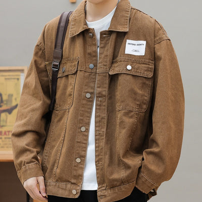 Chaqueta Casual Utility Oversized para Hombre