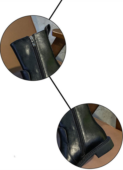 Botas Martin Planas con Punta Cuadrada y Hebilla Metálica - Image 8