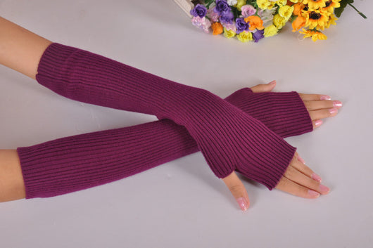 Mangas Largas de Cachemira para Otoño e Invierno - Abrigo Grueso y Cálido - Image 10