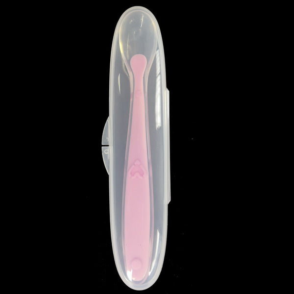 Cuchara de Entrenamiento en Silicona Suave con Estuche de Almacenamiento - Image 4