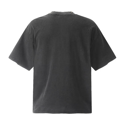 Camiseta Suelta de Manga Corta para Hombre - Comodidad Diaria - Image 7