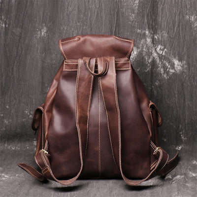 Mochila de Cuero Crazy Horse para Mujer - Image 22