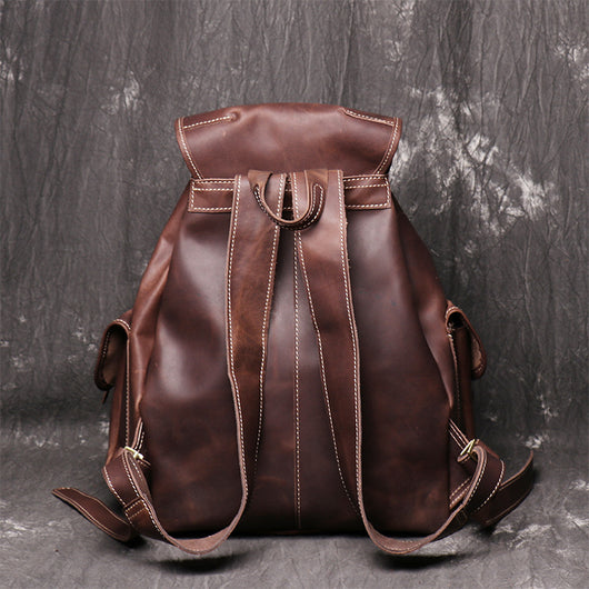 Mochila de Cuero Crazy Horse para Mujer - Image 22